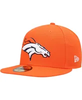 Men's New Era Orange Denver Broncos Stateview 59FIFTY Fitted Hat