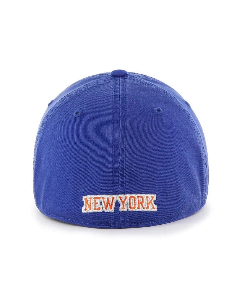 Men's '47 Brand Blue New York Knicks Classic Franchise Flex Hat