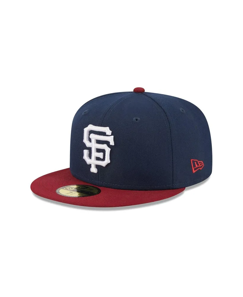 Men's New Era Navy San Francisco Giants Color Pack 9TWENTY Adjustable Hat