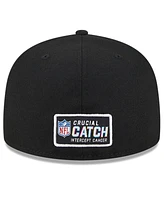 Men's New Era Black Tennessee Titans 2023 Nfl Crucial Catch 59FIFTY Fitted Hat