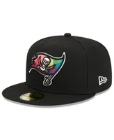 Men's New Era Black Tampa Bay Buccaneers 2023 Nfl Crucial Catch 59FIFTY Fitted Hat