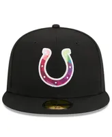 Men's New Era Black Indianapolis Colts 2023 Nfl Crucial Catch 59FIFTY Fitted Hat