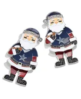 Women's Baublebar Dallas Cowboys Santa Claus Earrings