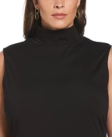 Ella Rafaella Plus Funnel Neck Sleeveless Dress