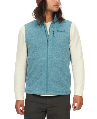 Marmot Men's Drop Line Full-Zip Sweater Fleece Vest