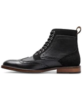 Stacy Adams Men's Finnegan Wingtip Lace-Up Boot