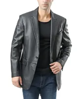 Bgsd Men Nicholas One-Button Leather Blazer