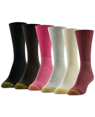 Gold Toe Women's 6-Pk. Turn Cuff Socks