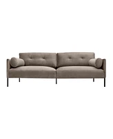 Armen Living Michalina 84" Velvet with Metal Legs Sofa