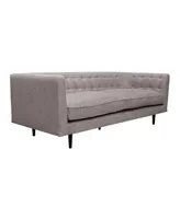 Armen Living Annabelle 80" Polyester, Nylon with Wood Legs Sofa