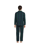 Lands' End Men's Flannel Pajama Set