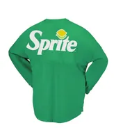 Men's and Women's Green Sprite Long Sleeve T-shirt