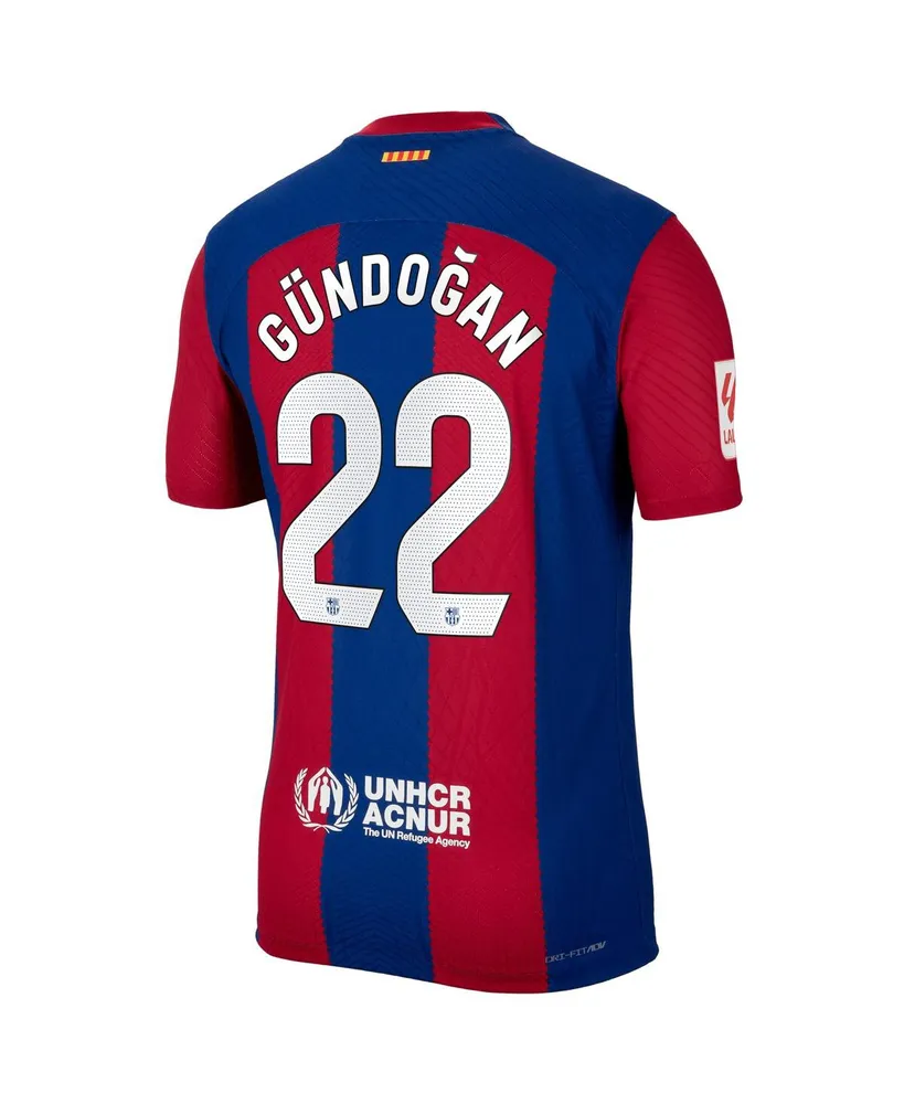 Men's Nike Ilkay Gundogan Royal Barcelona 2023/24 Home Match Authentic Player Jersey