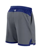 Men's Nike Gray Texas Rangers Authentic Collection Flex Vent Performance Shorts