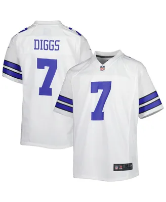 Big Boys Nike Trevon Diggs White Dallas Cowboys Game Jersey