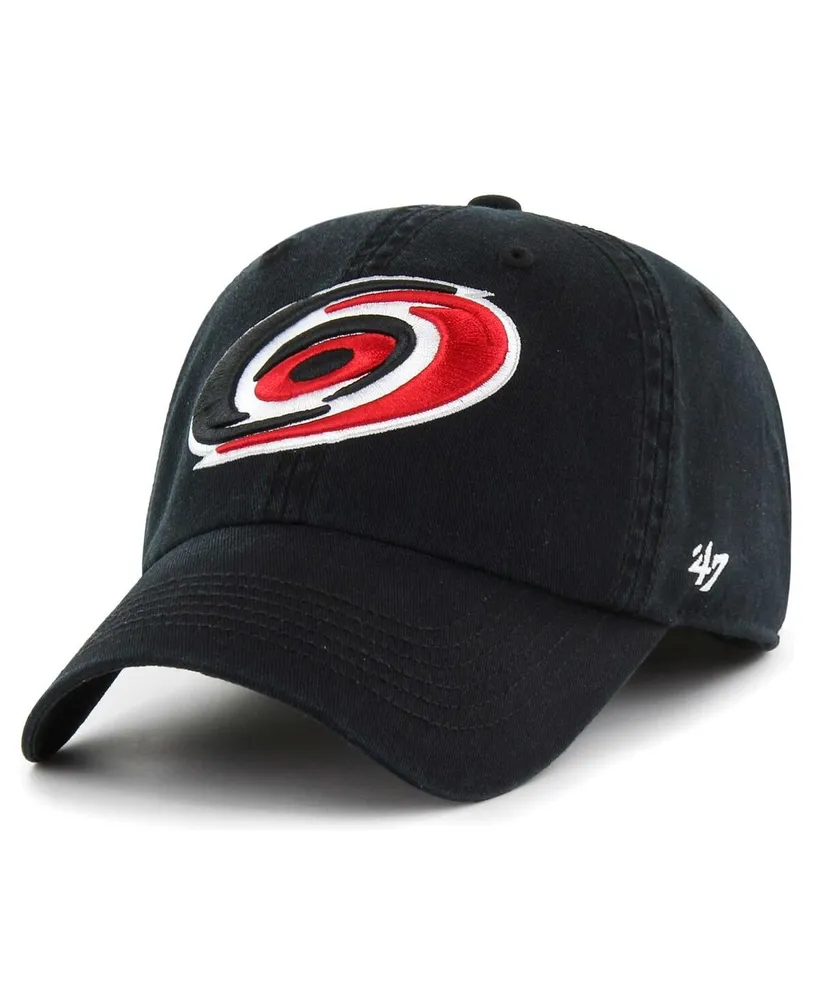 Men's '47 Brand Black Carolina Hurricanes Classic Franchise Flex Hat