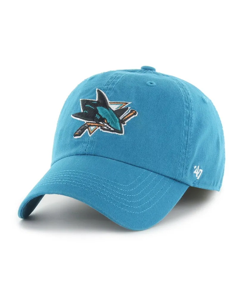 Men's '47 Brand Teal San Jose Sharks Classic Franchise Flex Hat