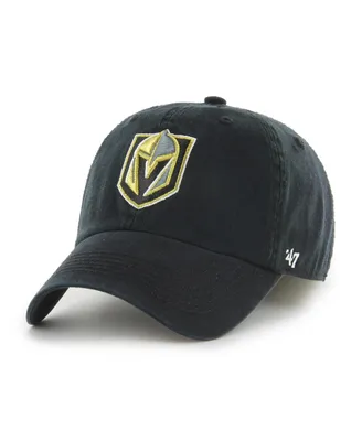 Men's '47 Brand Black Vegas Golden Knights Classic Franchise Flex Hat