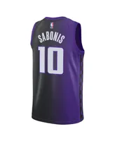 Men's and Women's Jordan Domantas Sabonis Purple Sacramento Kings Swingman Jersey - Statement Edition