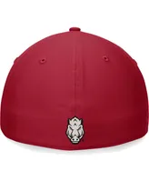 Men's Top of the World Cardinal Arkansas Razorbacks Deluxe Flex Hat