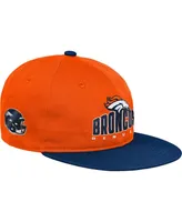 Youth Boys and Girls Orange Denver Broncos Legacy Deadstock Snapback Hat