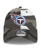 Youth Boys and Girls New Era Camo Tennessee Titans 9TWENTY Adjustable Hat