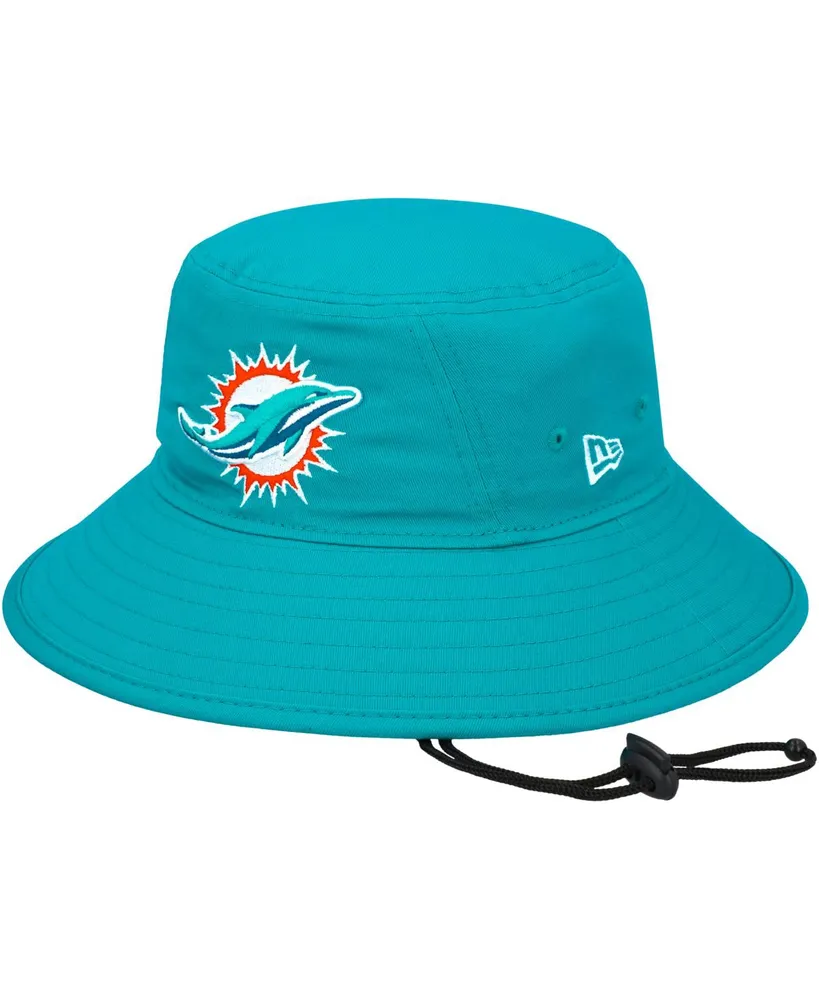 New Era Men's Gray Miami Dolphins Game Bucket Hat - Macy's