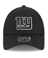 Men's New Era Black New York Giants Main B-Dub 9FORTY Adjustable Hat