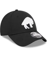 Men's New Era Black Buffalo Bills Main B-Dub 9FORTY Adjustable Hat