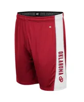 Men's Colosseum Crimson Oklahoma Sooners Panel Shorts