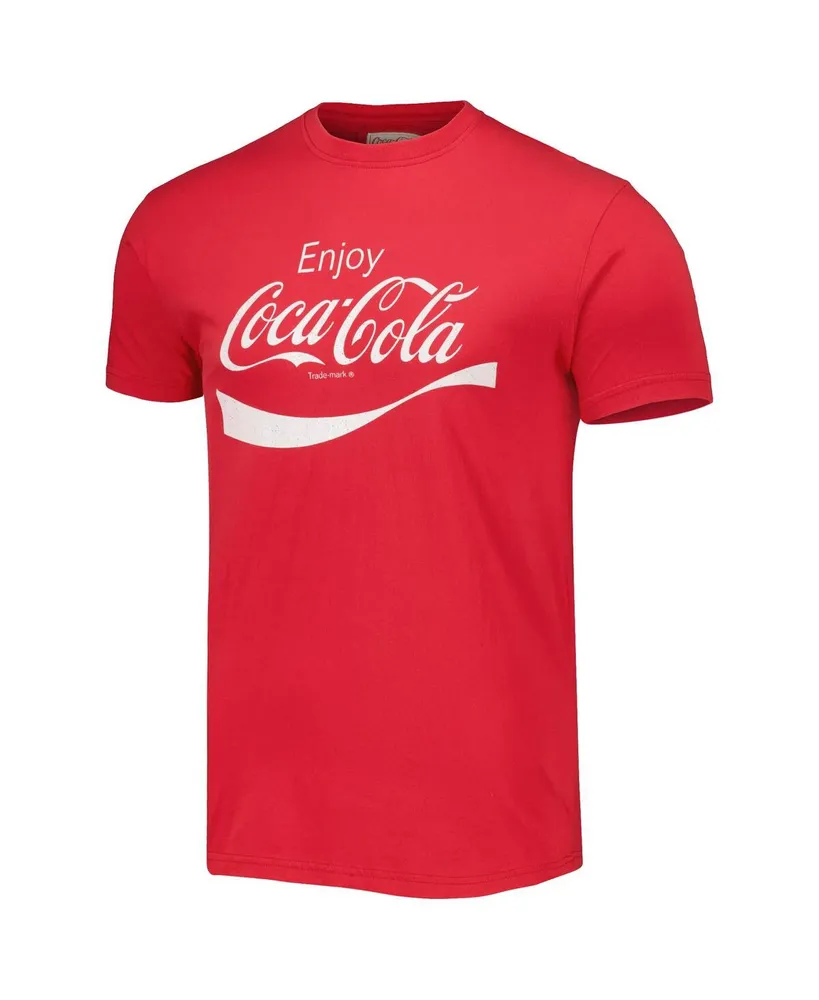 Men's and Women's American Needle Red Distressed Coca-Cola Brass Tacks T-shirt