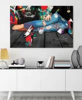 Empire Art Direct "100%" Frameless Free Floating Tempered Glass Panel Graphic Wall Art, 32" x 48" x 0.2" - Multi