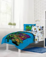 Teenage Mutant Ninja Turtle Movie Collection Mini Mutants Twin Comforter Set with Sham