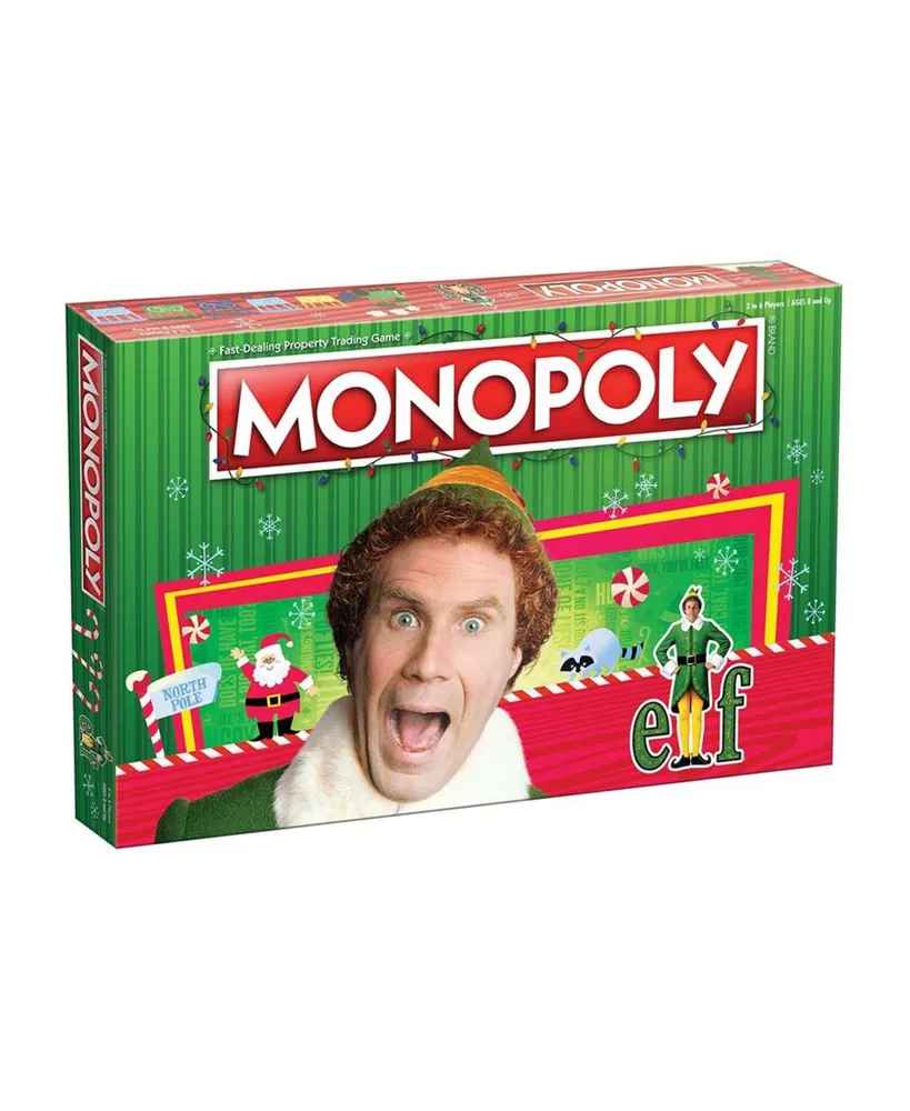 USAopoly Monopoly Elf The Board Game