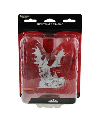 WizKids Pathfinder Battles Deep Cuts Unpainted Nightmare Dragon Figure Set