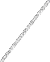 Badgley Mischka Lab Grown Diamond Tennis Bracelet (10 ct. t.w.) in 14k White Gold
