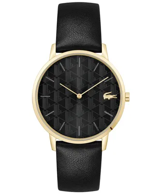 Lacoste Men's Crocorigin Quartz Leather Strap Watch 40mm