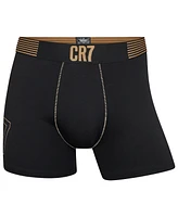 CR7 Men's Cotton Blend Comfort Waistband Trunks, Pack of 2