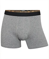 CR7 Men's Cotton Blend Comfort Waistband Trunks, Pack of 2