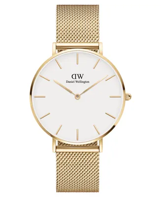 Daniel Wellington Women's Petite Evergold Gold-Tone Stainless Steel Watch 36mm - Gold