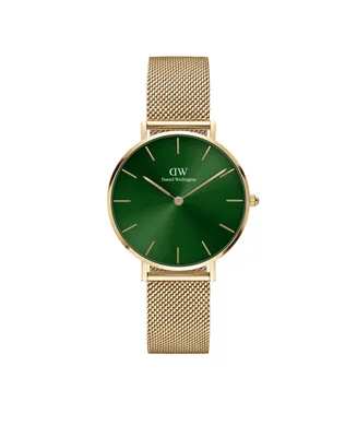 Daniel Wellington Women's Petite Emerald 23K Gold Pvd Plated Stainless Steel Watch 32mm - Gold