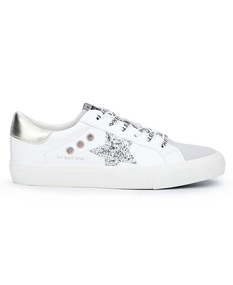 Grande - White Silver Gold Women's's Sneaker by Vintage Havana