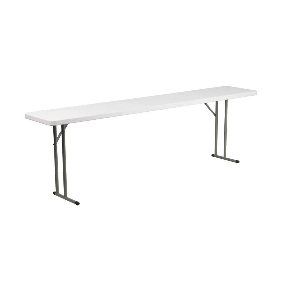 Emma+Oliver -Foot Plastic Folding Training Table