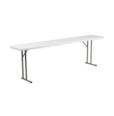 Emma+Oliver -Foot Plastic Folding Training Table