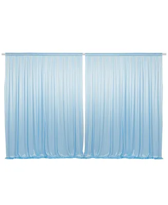 Lann's Linens Set of 2 Photography Backdrop Curtains