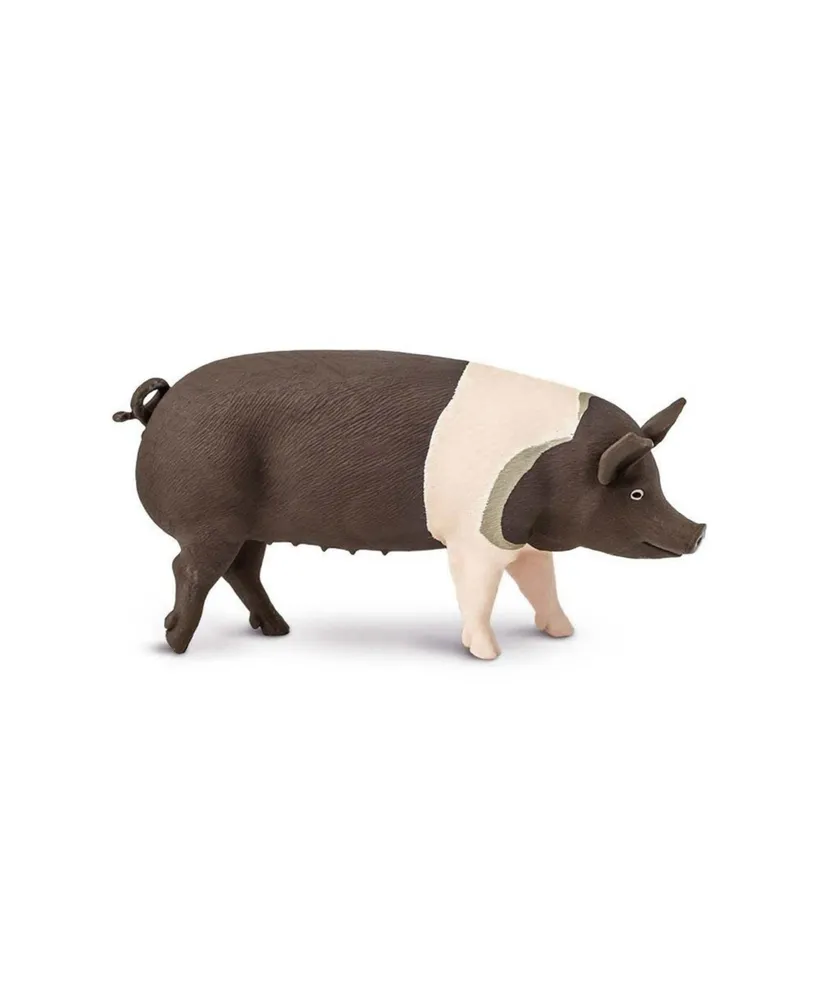 Safari Ltd Hampshire Pig Farm Animal Figure