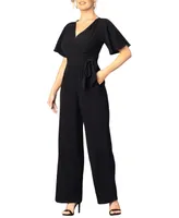 Women's Charisma Crepe Wide-Leg Jumpsuit