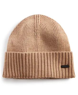 Hugo by Boss Men's Xucy Wool Logo Cuffed Beanie, Created for Macy's