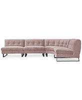 Closeout! Kathya 157" 4-Pc. Fabric Modular Sectional, Created for Macy's