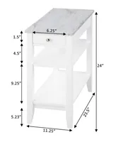 Convenience Concepts 23.5" Mdf Ah 1 Drawer Chairside End Table